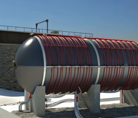 Эффективное отопление резервуаров