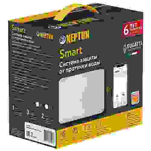 Neptun Bugatti Smart TUYA Система защиты от протечки воды, 1/2