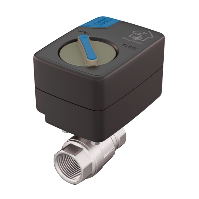 Кран с электроприводом СМАРТСТОП BVS 12B 3/4