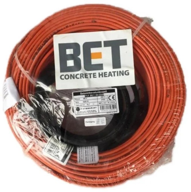 Греющий кабель для прогрева бетона BET Вет, 55 метров