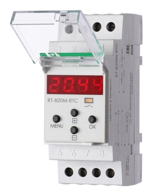 Терморегулятор RT-820M-RTC (-30°C…+140°C)
