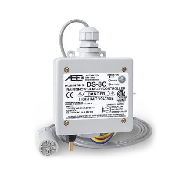 Контролёр DS-8C наружной установки (кровля), с датчиками влажности и температуры, 30А