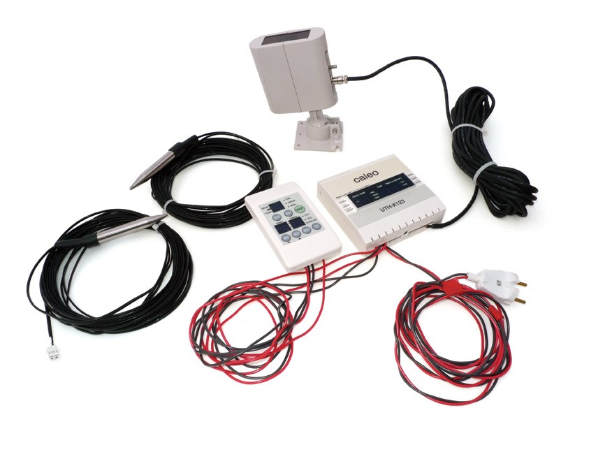 Метеостанция двухканальная Caleo UTH-X123ST для систем обогрева кровли и площадок