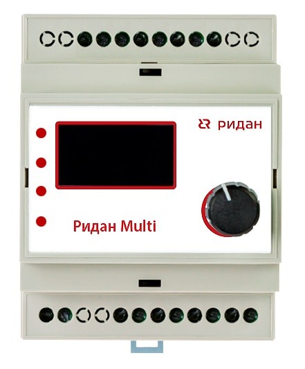 Терморегулятор Ридан Multi на шину DIN