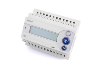 Терморегулятор DEVIreg D-850 IV на шину DIN, с источником питания 24 В