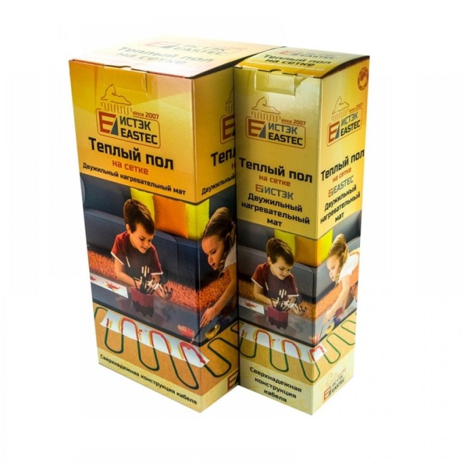 Комплект теплого пола на сетке EASTEC ECM-14,0м2 (Ю.Корея)