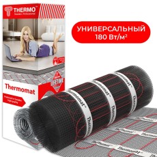 Теплый пол Thermo Thermomat TVK-180 7м² в плиточный клей