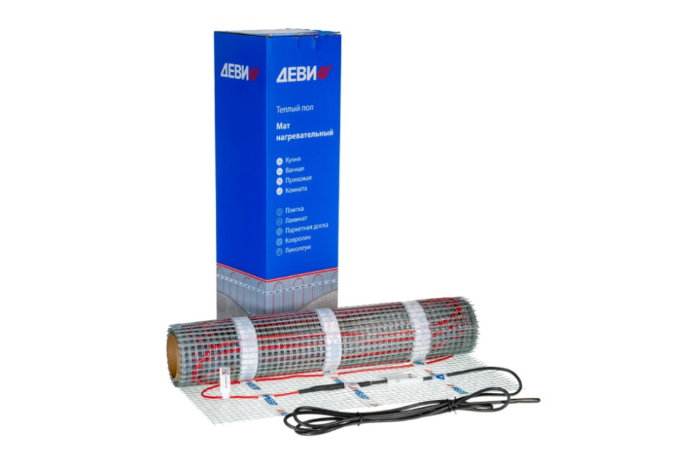 ДЕВИ Comfort Mat-150T нагревательный мат 750 Вт 230В 5 м²