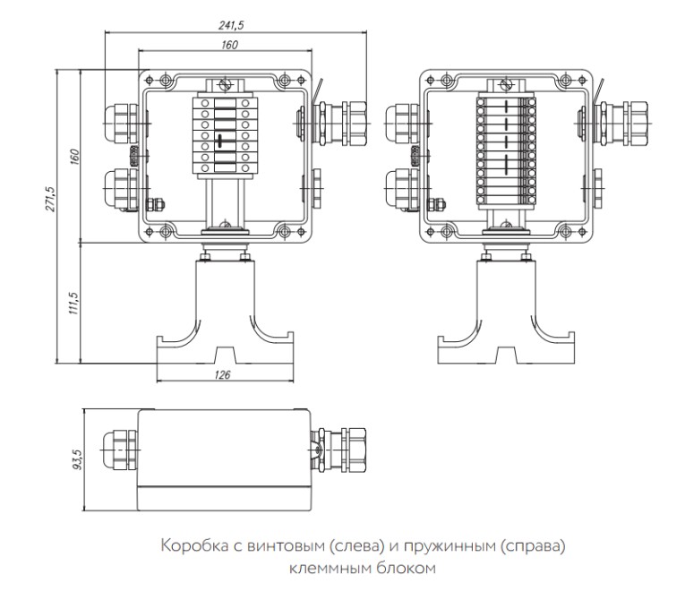 Коробка соединительная РТО 601