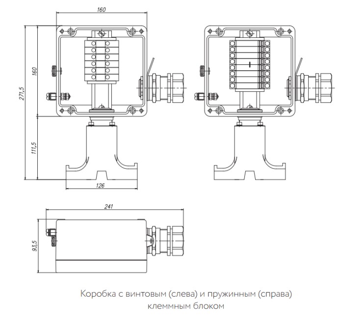 Коробка соединительная РТО 605