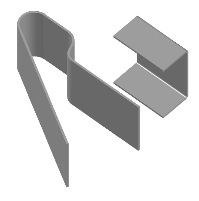 Зажим крепёжный БРН.1-25 Ц (М, П)