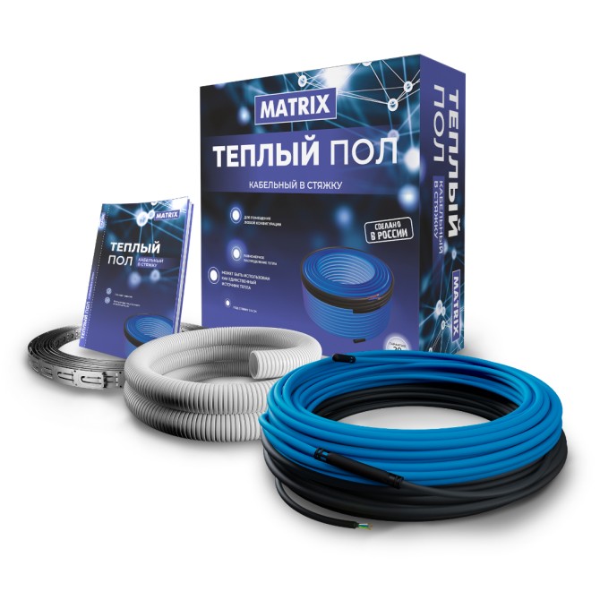 Система кабельная двухжильная Grandeks MATRIX 030 / 600