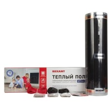 Пленочный теплый пол Optima 150 8м², 0,5х16м, 1200Вт REXANT