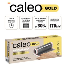 Комплект теплого пола CALEO GOLD (ЗОЛОТО) 170-0,5-1,0