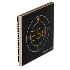 Терморегулятор электронный Теплолюкс Solus Zen Wi-Fi черный/золото