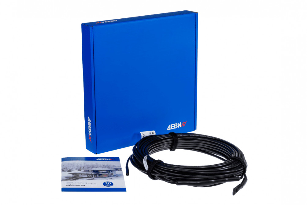 ДЕВИ <nobr>Snow-30T</nobr> нагревательный кабель 1440 Вт&nbsp;230 В&nbsp;50&nbsp;м