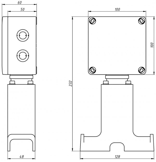 Коробка соединительная для кабелей управления TERMBOXPRO060