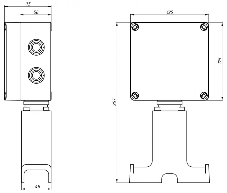 Коробка соединительная TERMBOXPRO100