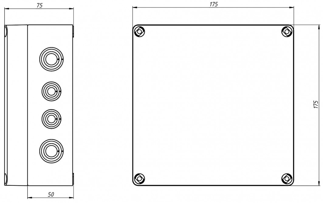 Коробка соединительная для силовых кабелей TERMBOXPRO200